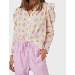 Xirena Button Down Lottie Shirt Sz Small